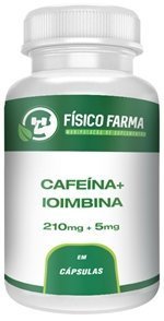 Cafeína 210mg + Ioimbina 5mg