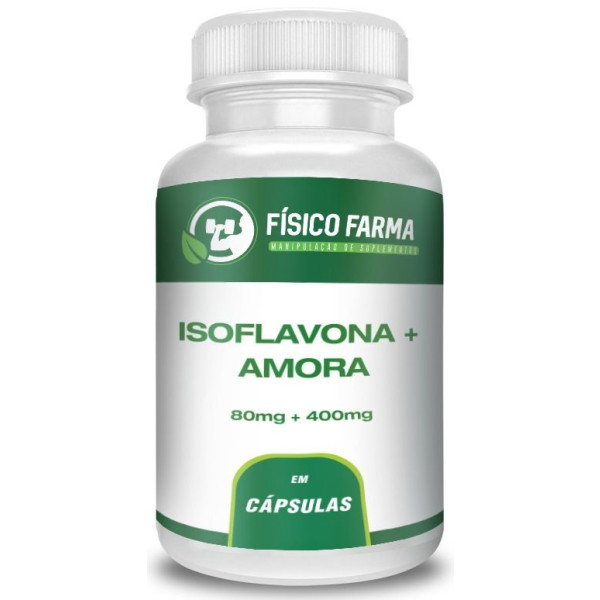 Isoflavona + Amora | Reduz significamente os Sintomas Menopausa