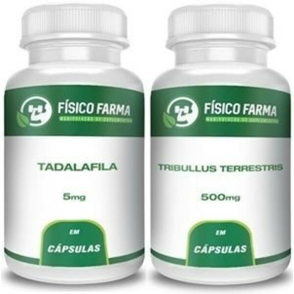 Tadalafil 5mg 60 Doses + Tribulus Terrestris 500mg 60 Caps