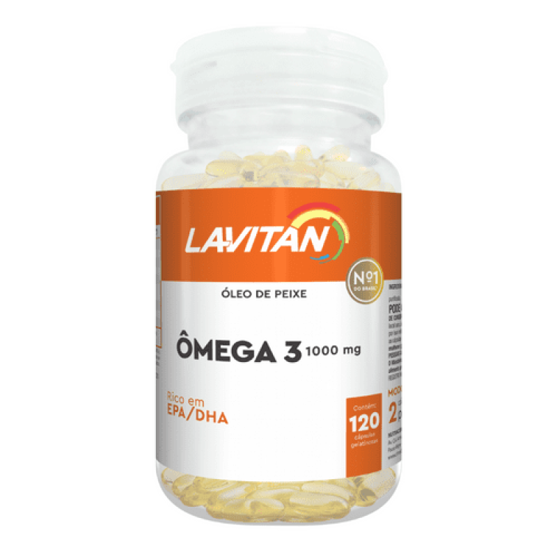 Lavitan Ômega 3 120 Cápsulas cimed
