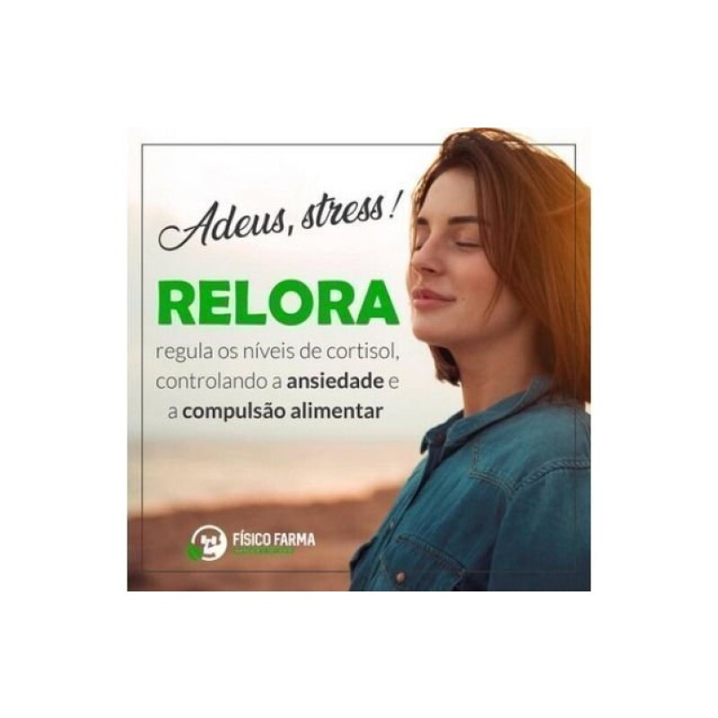 Diminui os níveis de estresse com Relora 250mg