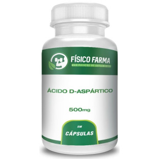 Ácido D-aspártico 500mg