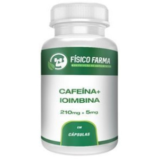 Cafeína 210mg + Ioimbina 5mg