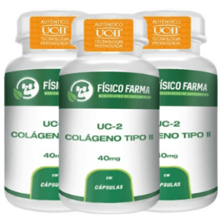 Colágeno Tipo 2 40mg | UC II® | KIT 3 Unidades