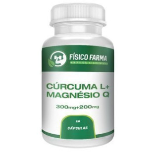 Cúrcuma Longa + Magnésio Quelato