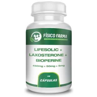 Lifesolic 450mg + Laxosterone 50mg + Bioperine 5mg