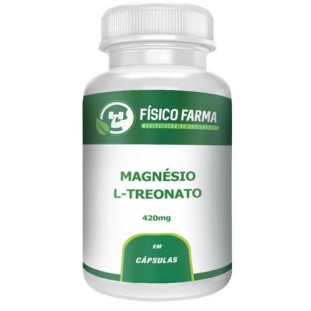 Magnésio L Treonato 420mg | Melhora a função do Cérebro e Memória
