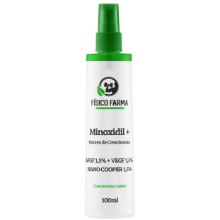 Minoxidil + Fatores de Crescimento Spray 100ml