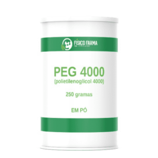 PEG 4000 (polietilenoglicol 4000) 250 Gramas
