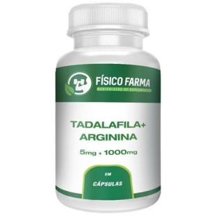 Tadalafila 5mg + Arginina 1000mg