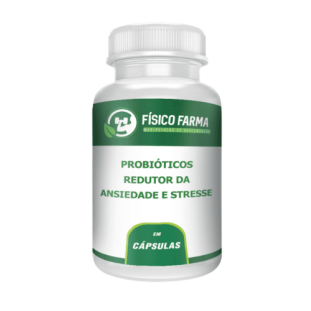 Probiótico Redutor da Ansiedade e Stresse  | 30 cápsulas