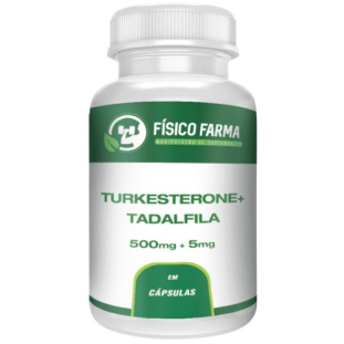 Turkesterone 500mg + Tadalafila 5mg