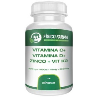 Vitamina C+ Vitamina D3 ( Colecalciferol ) + Zinco + Vitamina K2