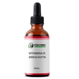 Vitamina D 200ui gotas 20ml