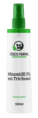 Minoxidil 5% em TrichoSol 100ml Spray