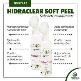 Hidraclear Soft Peel - Sabonete Facial 100ml