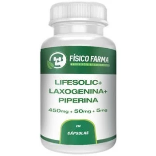 Lifesolic 450mg + Laxogenina 50mg + Piperina 5mg