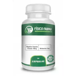 Magnésio Treonato e Melatonina 2mg | Sono Restaurador