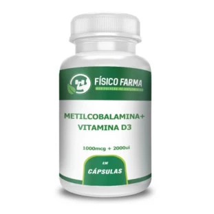 Metilcobalamina 1000mcg + Vitamina D3 2000UI