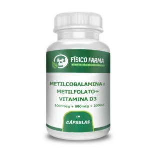 Metilcobalamina + Metilfolato + Vitamina D3 | Físico Farma