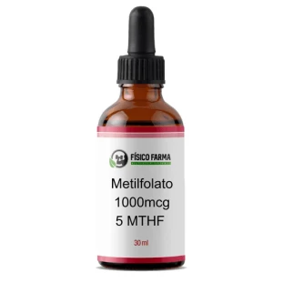 Metilfolato 1000mcg | 5 MTHF | Gotas Sublinguais 