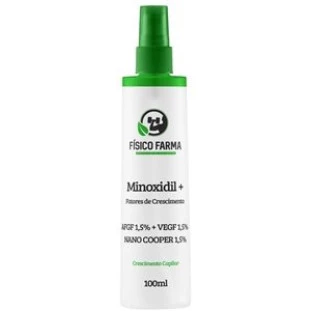 Minoxidil + Fatores de Crescimento Spray 100ml