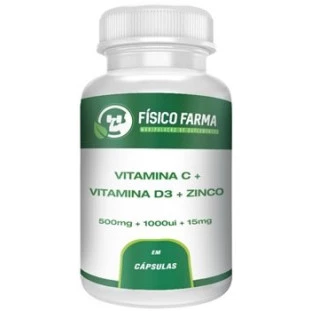 Vitamina C+ Vitamina D3 ( Colecalciferol ) + Zinco